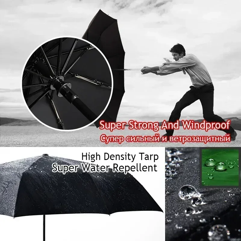A4 Luxury Reverse Umbrella Men – Golf Umbrella Large Bewertung und Preis