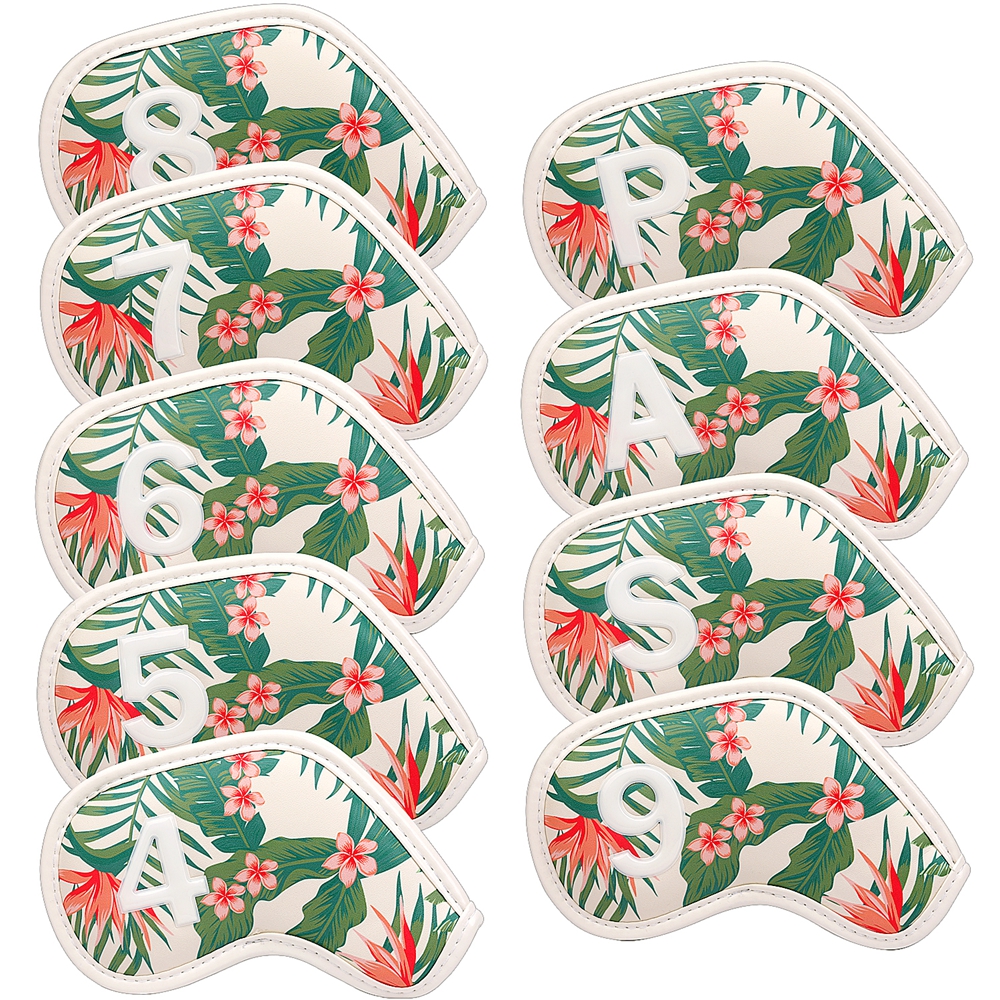 9pcs a Set PU Leather Hawaiian – Golf Equipment Kit Bewertung und Preis