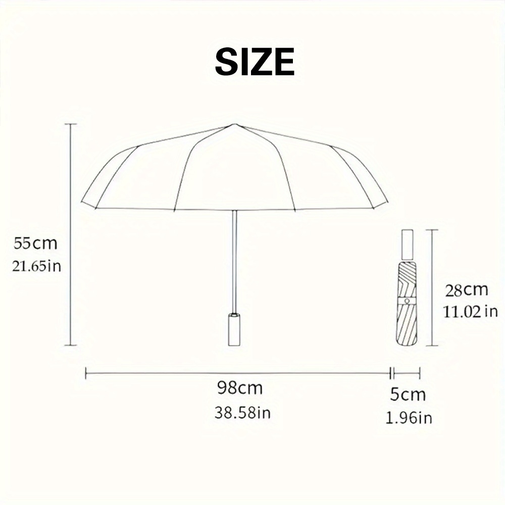 1pc Automatic Open/Close Umbre – Golf Umbrella Large Bewertung und Preis