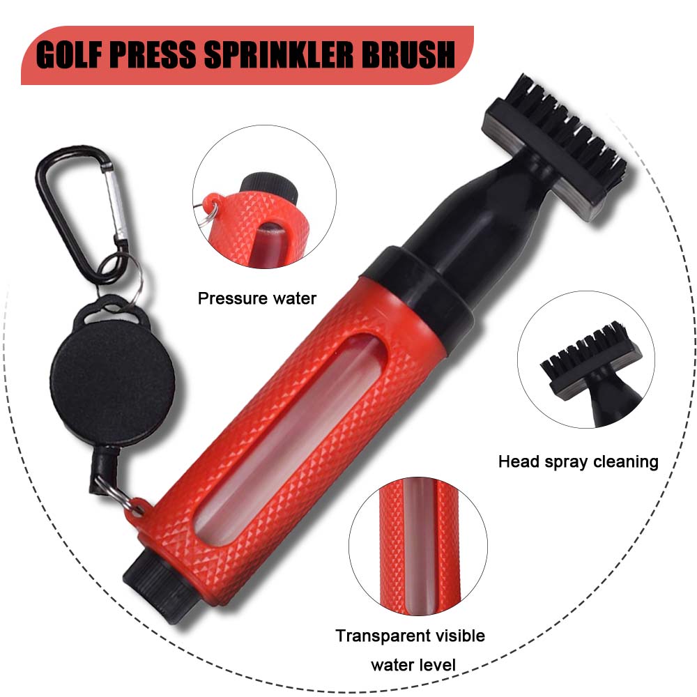 Golf club cleaning brush with  – Golf Equipment Rental Bewertung und Preis