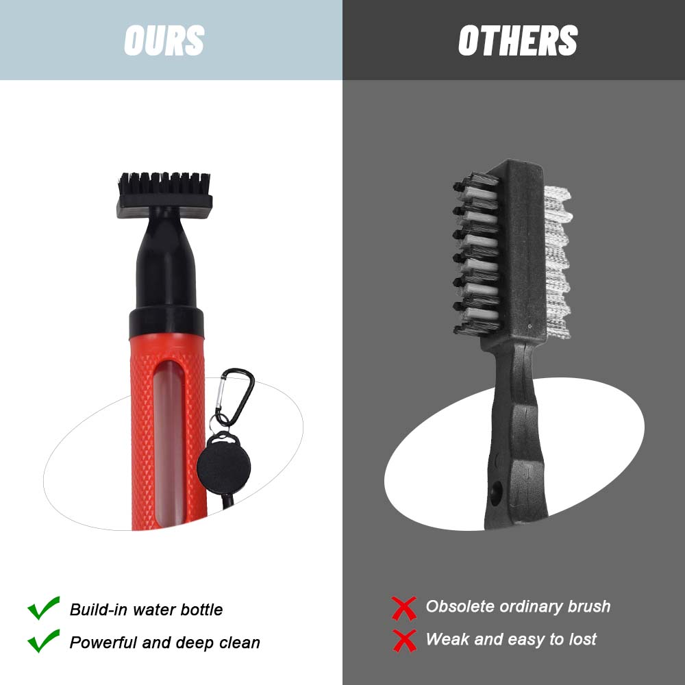 Golf club cleaning brush with  – Golf Equipment Rental Bewertung und Preis