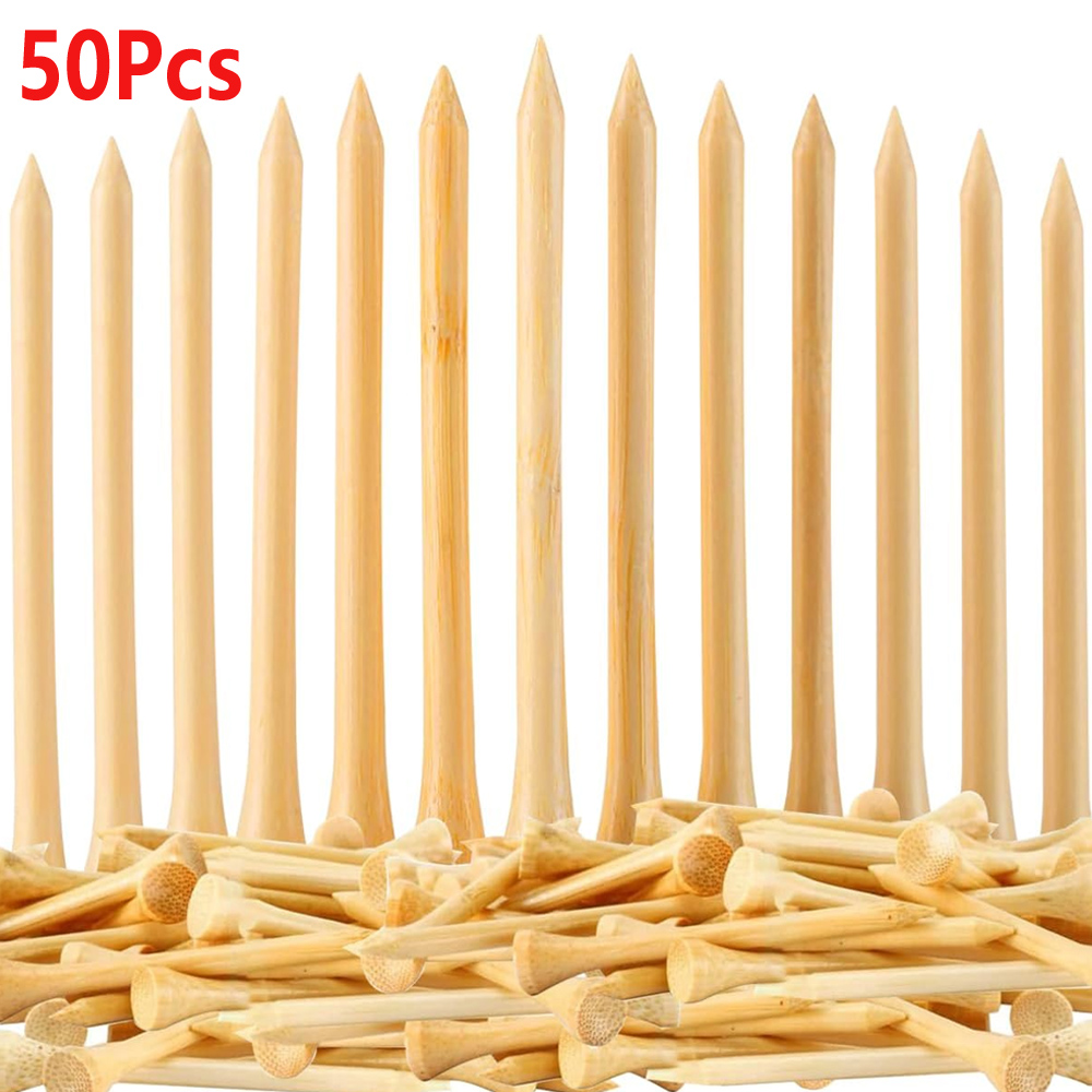 50Pcs/Set Wooden Golf Tee Tees – Golf Equipment Kit Bewertung und Preis