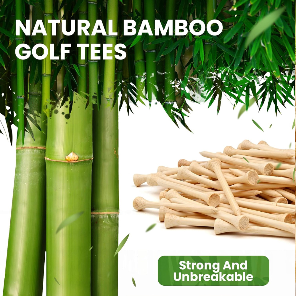 50Pcs/Set Wooden Golf Tee Tees – Golf Equipment Kit Bewertung und Preis