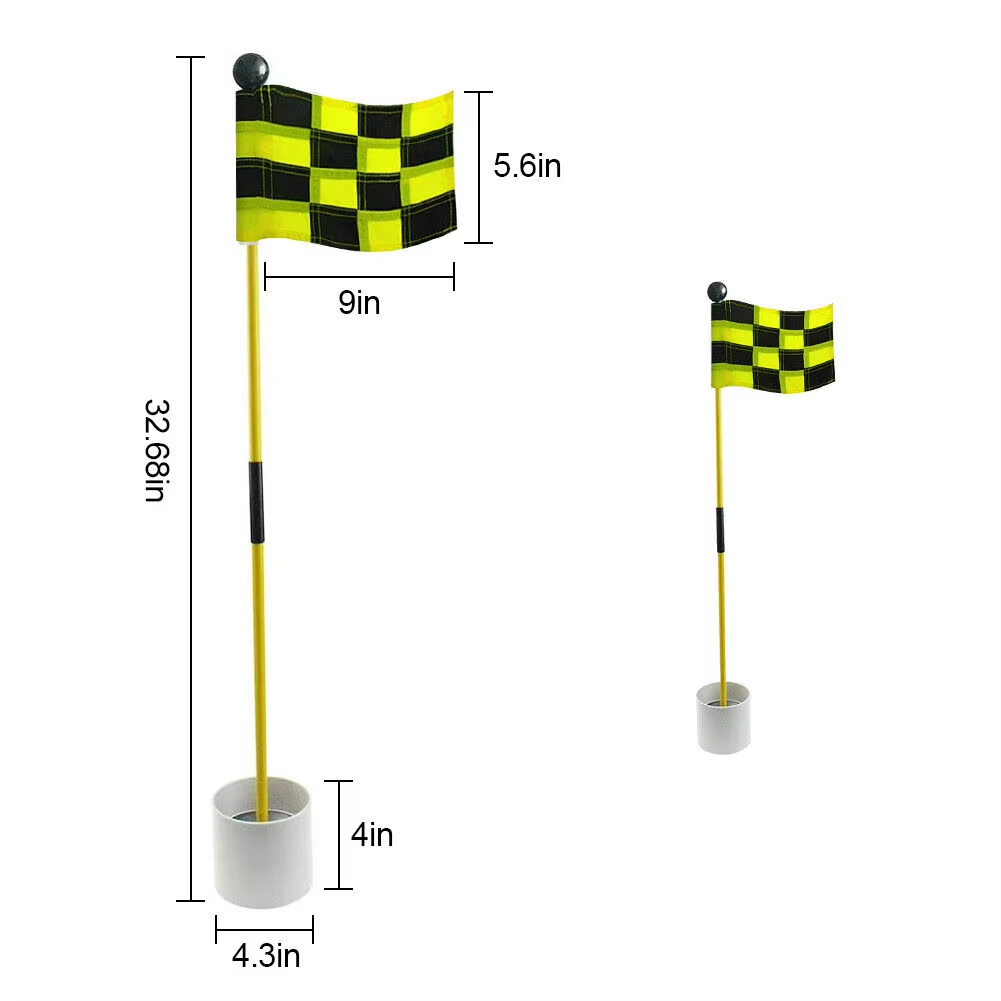 Golf Hole Pole Cup Flag Stick  – Golf Equipment Kit Bewertung und Preis